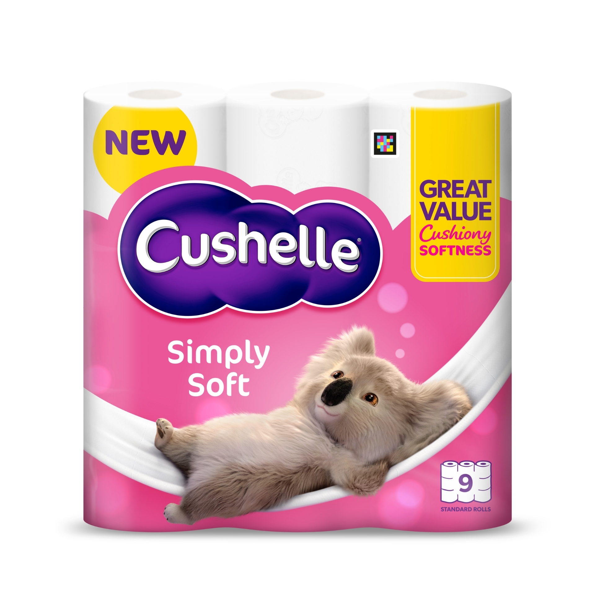 Picture of CUSHELLE SIMPLY SOFT - TOILET ROLL(9r 170sht)