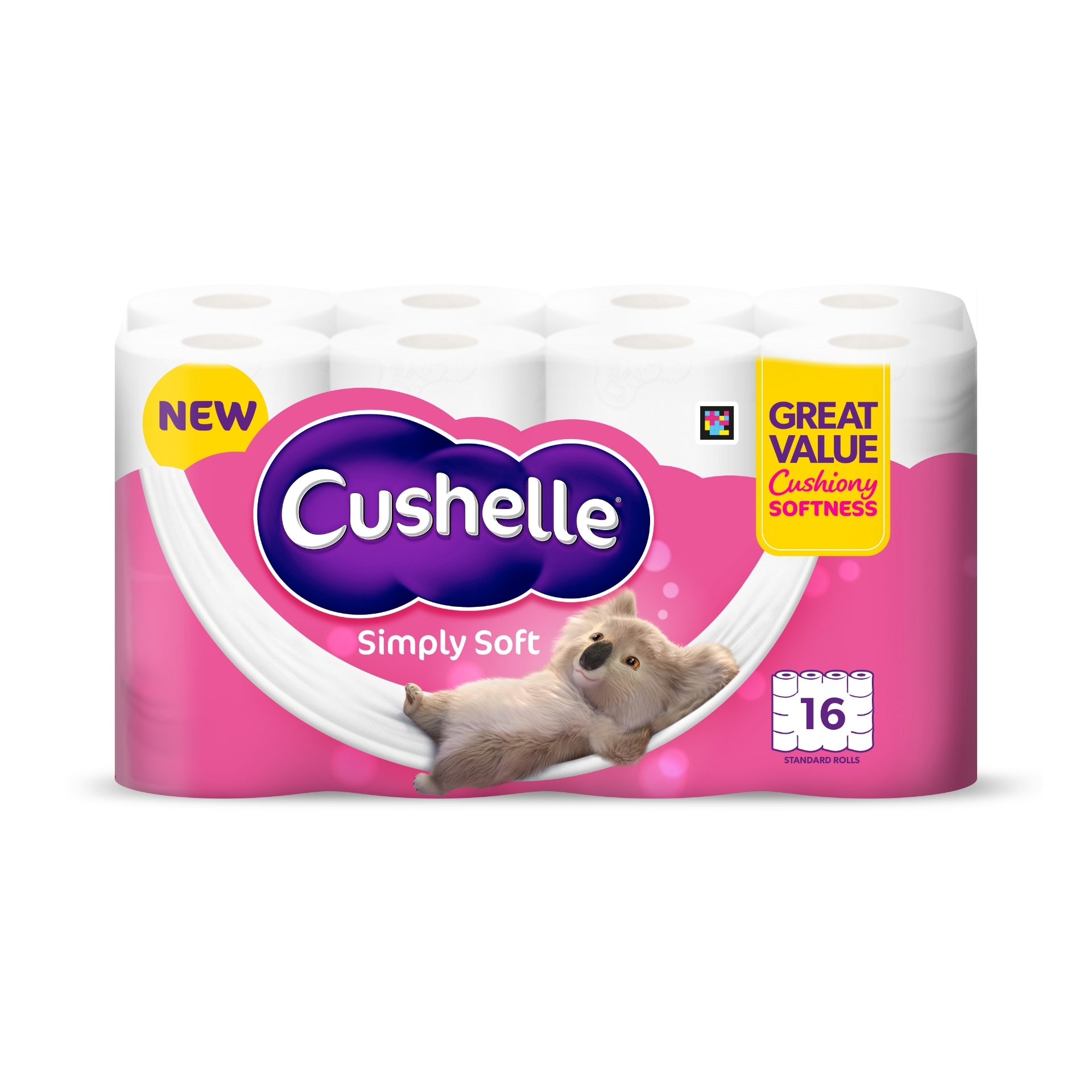 Picture of CUSHELLE SIMPLY SOFT TOILET ROLL(16r 170sht) FSC
