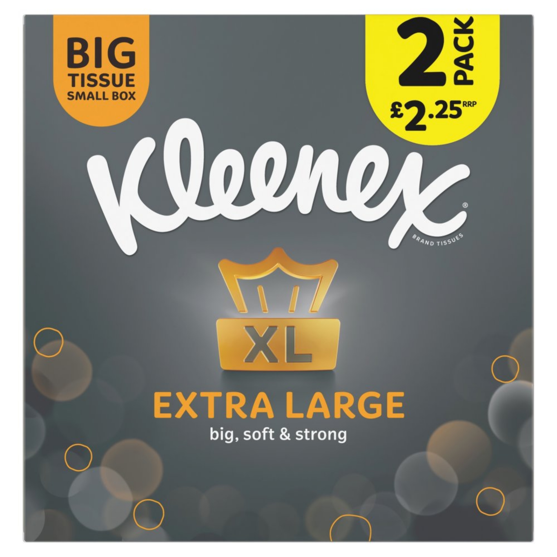 Picture of KLEENEX EXTRA LARGE TISSUES TWIN 2x44 pm2.25 FSC