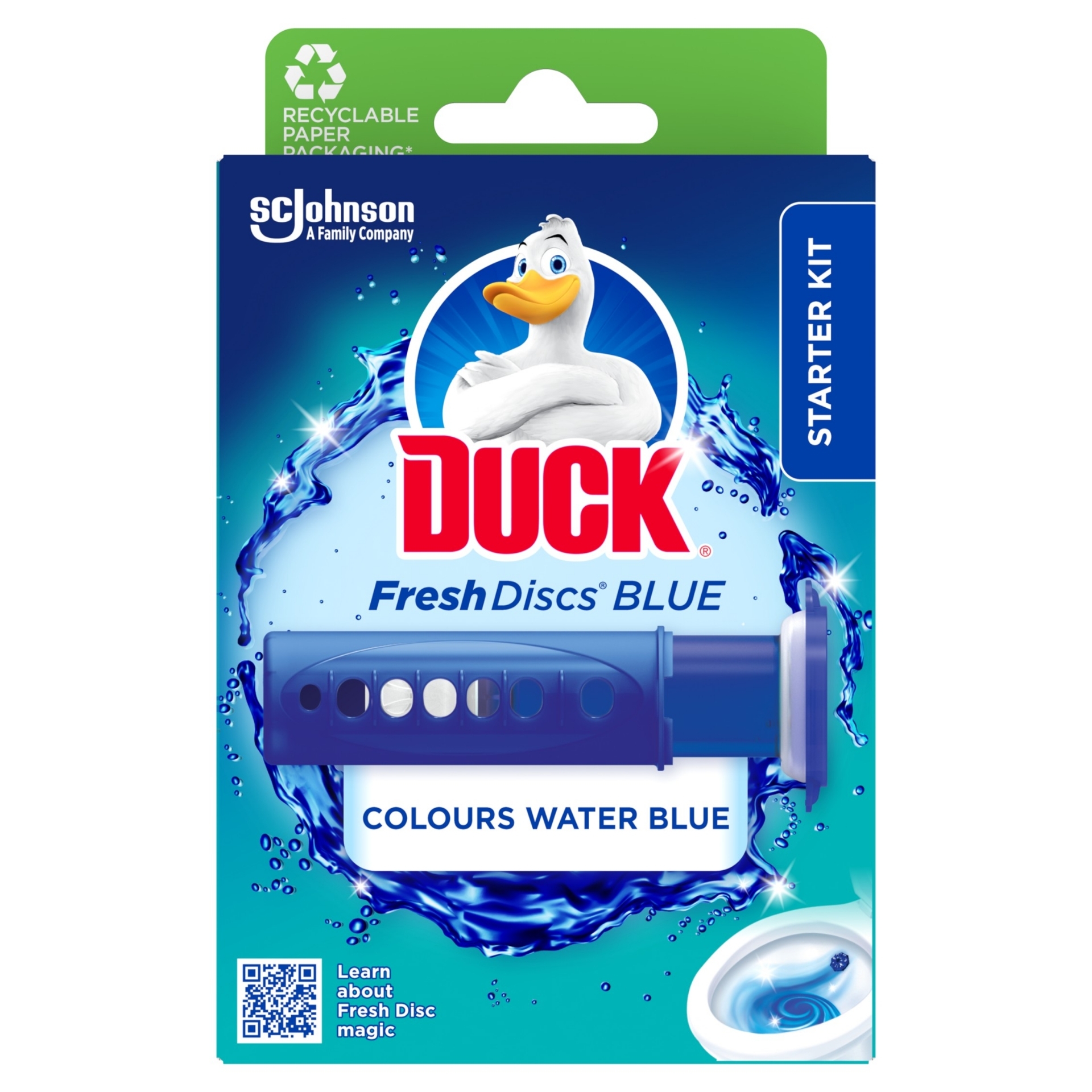 Picture of DUCK TOILET DISC HOLDER START PK BLUE MARINE CO:NL