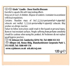 Picture of GLADE CANDLE - VANILLA & BLOSSOM CO:PL