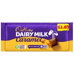 Picture of CADBURY - DAIRY MILK CARAMEL BLOCK pm1.69 CO:IE