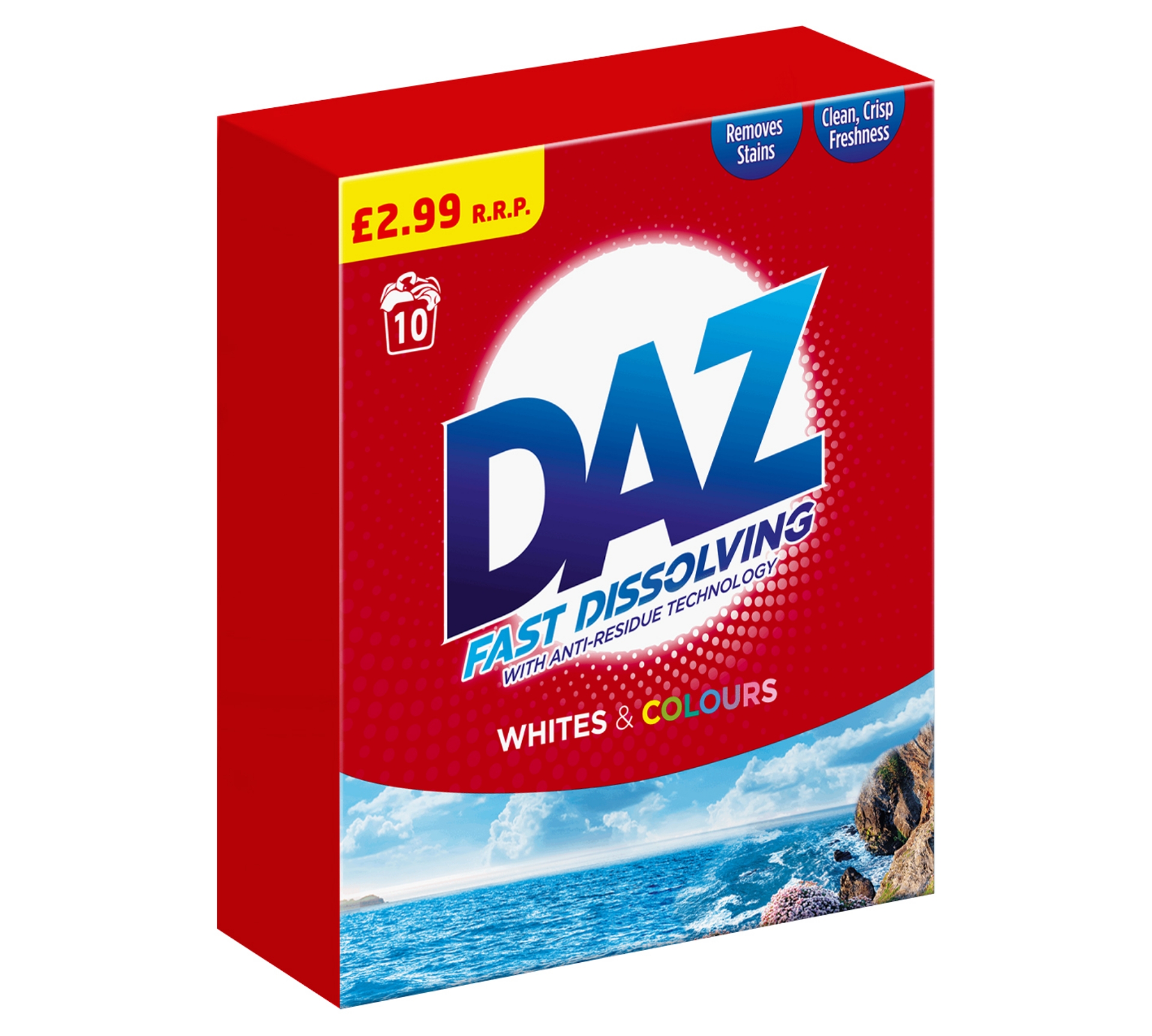 Picture of DAZ SOAP POWDER -WHITES & COLOURS(10w) pm2.99