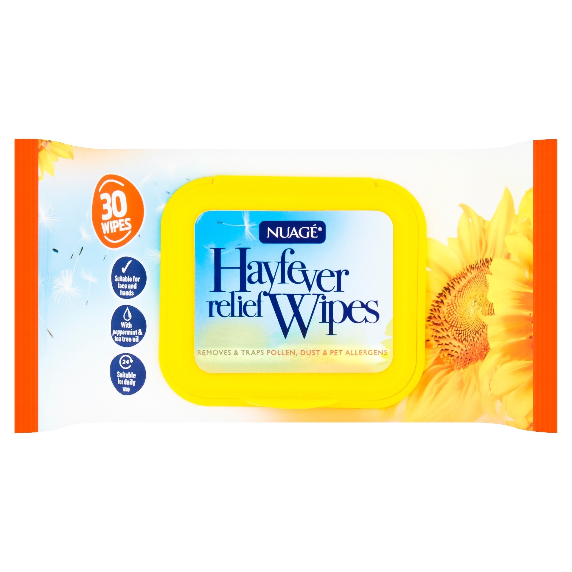 Picture of NUAGE HAYFEVER RELIEF WIPES (wsl) CO:CN