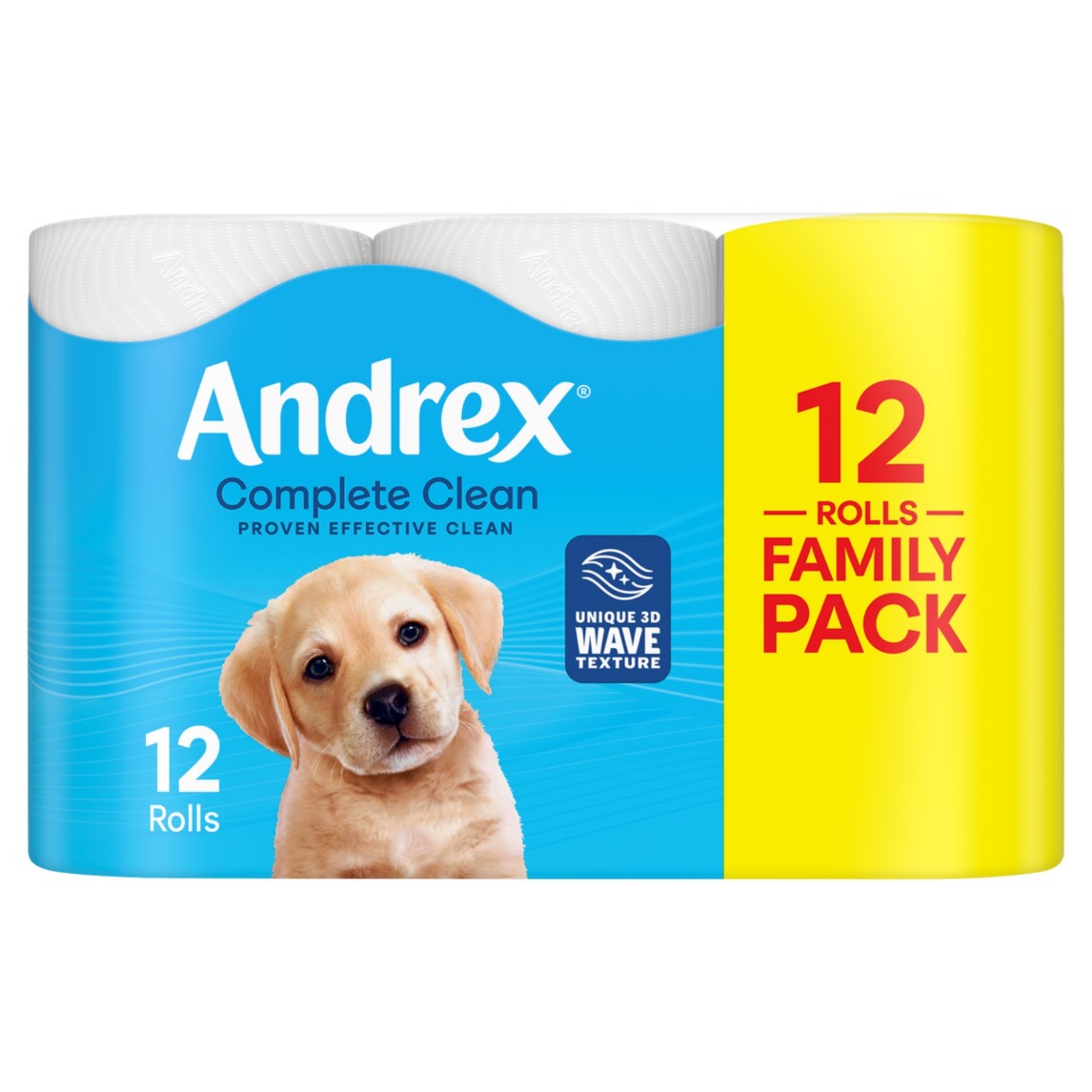 Picture of ANDREX TOILET ROLL COMP CLEAN 2Ply 190Shts FSC