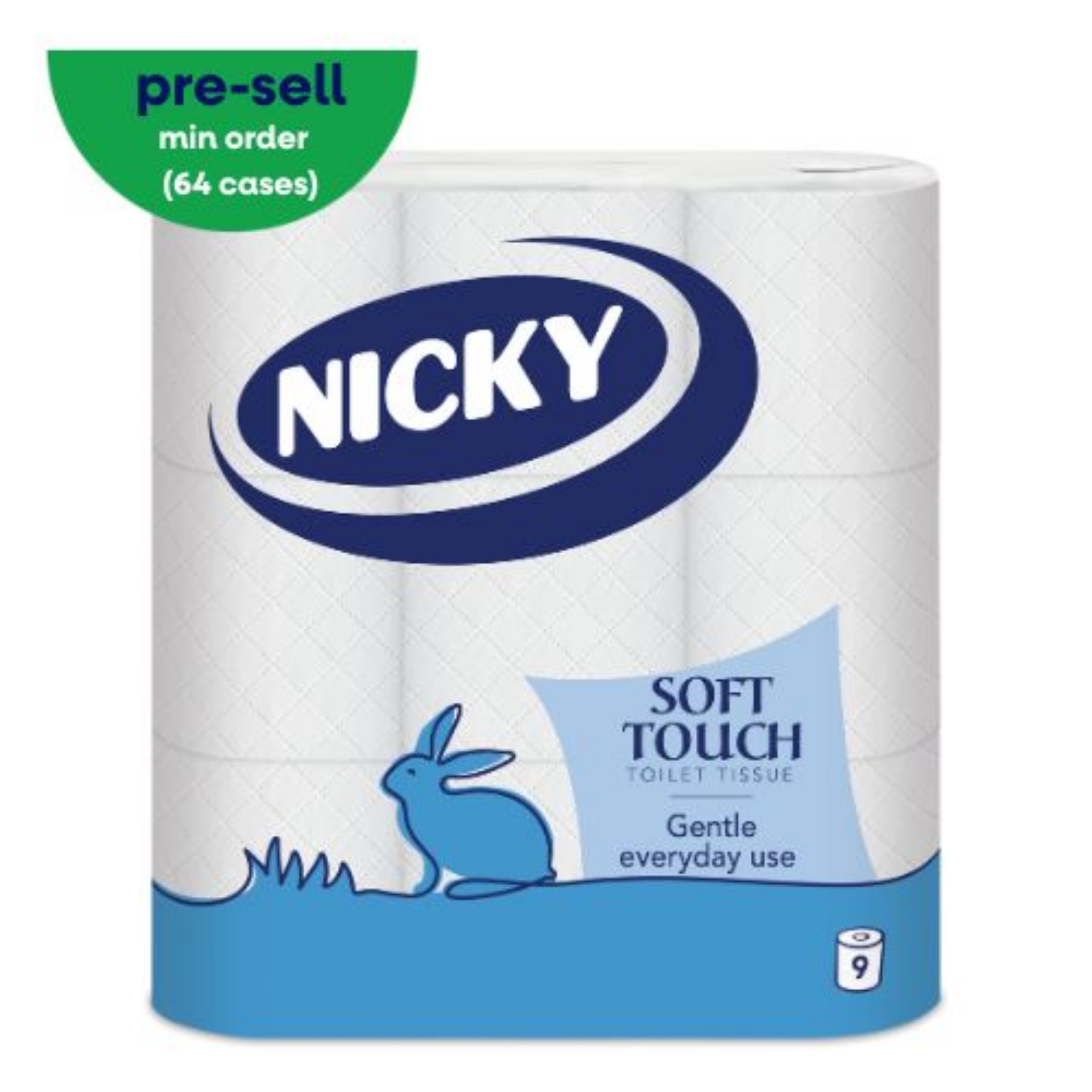 Picture of NICKY SOFT TOUCH TOILET ROLL 2ply 190shts
