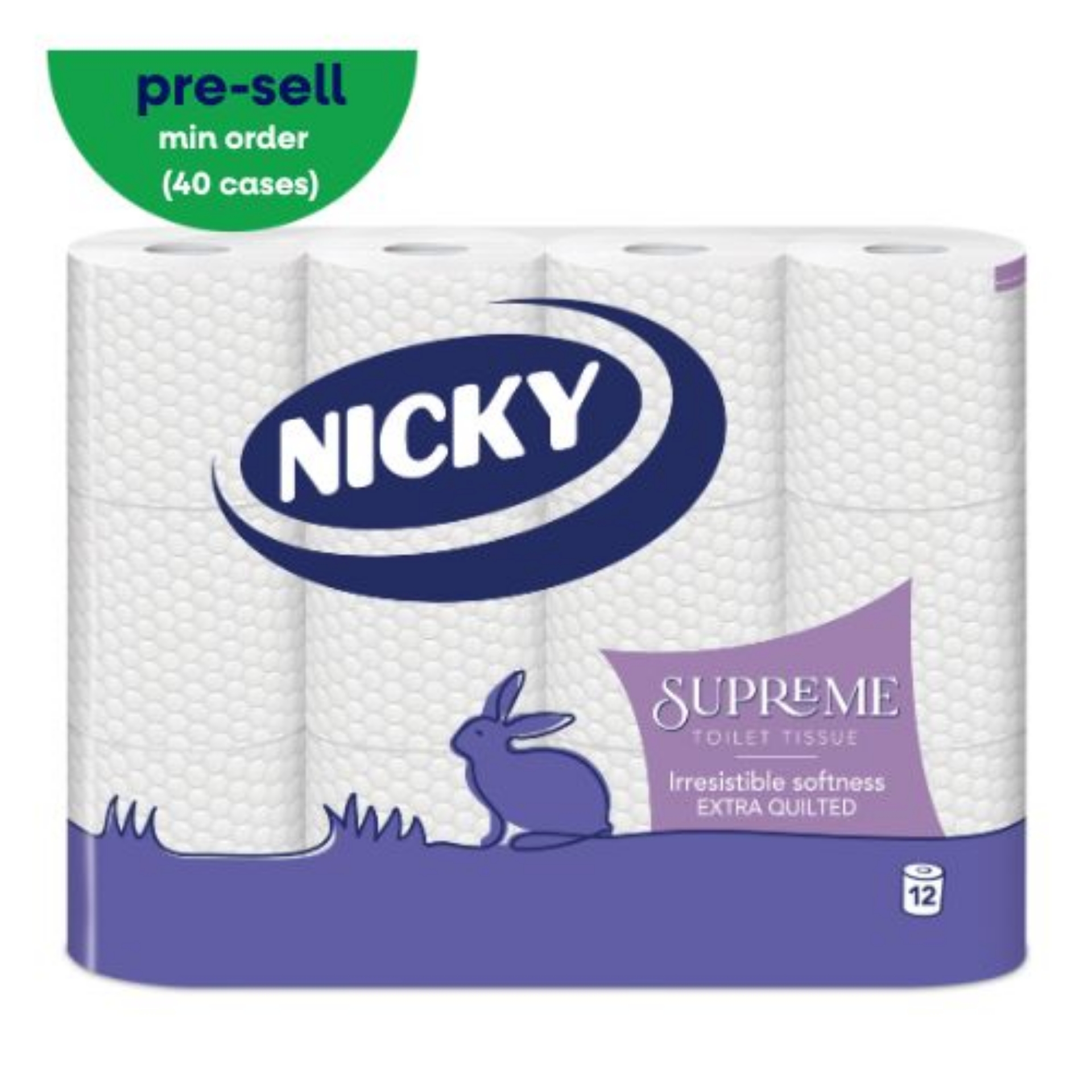 Picture of NICKY SUPREME TOILET ROLL 3ply 160sht