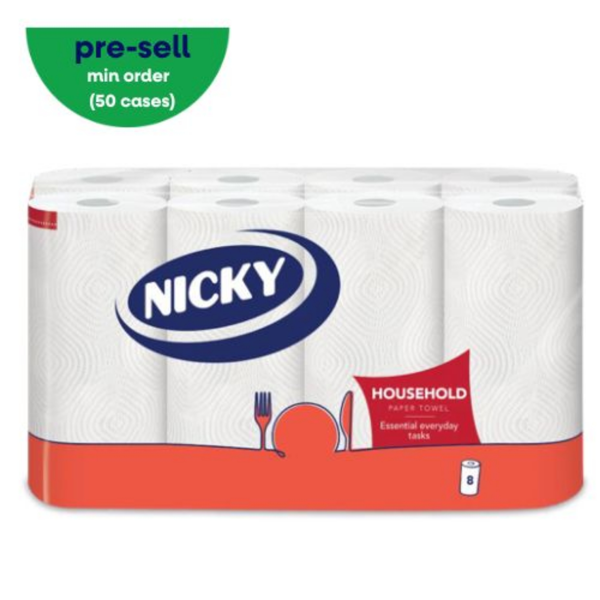 Picture of NICKY HOUSEHOLD KITCHEN TOWEL 2ply 120shts