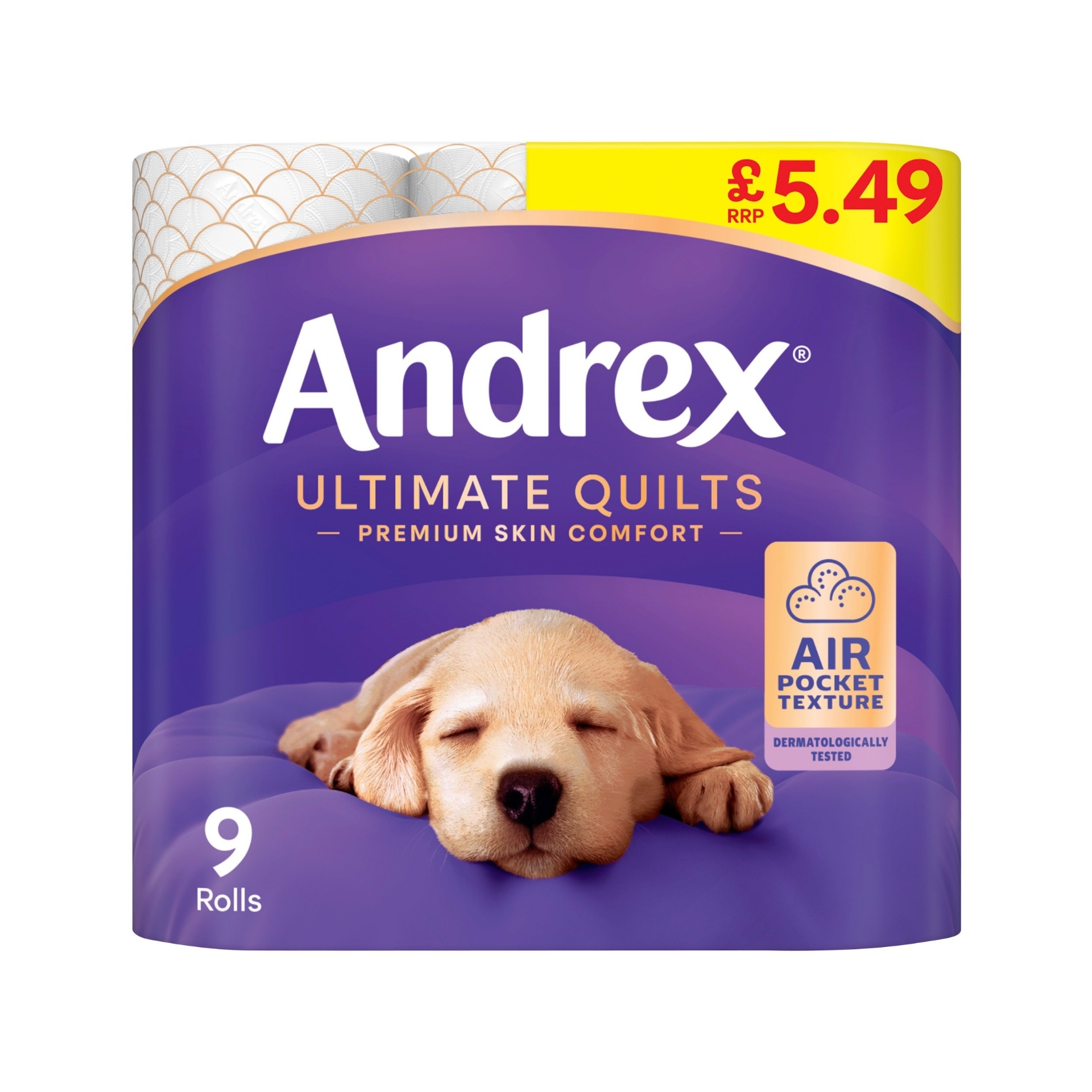 Picture of ANDREX TOILET ROLL ULTIMATE QUILT £5.49 155sht FSC