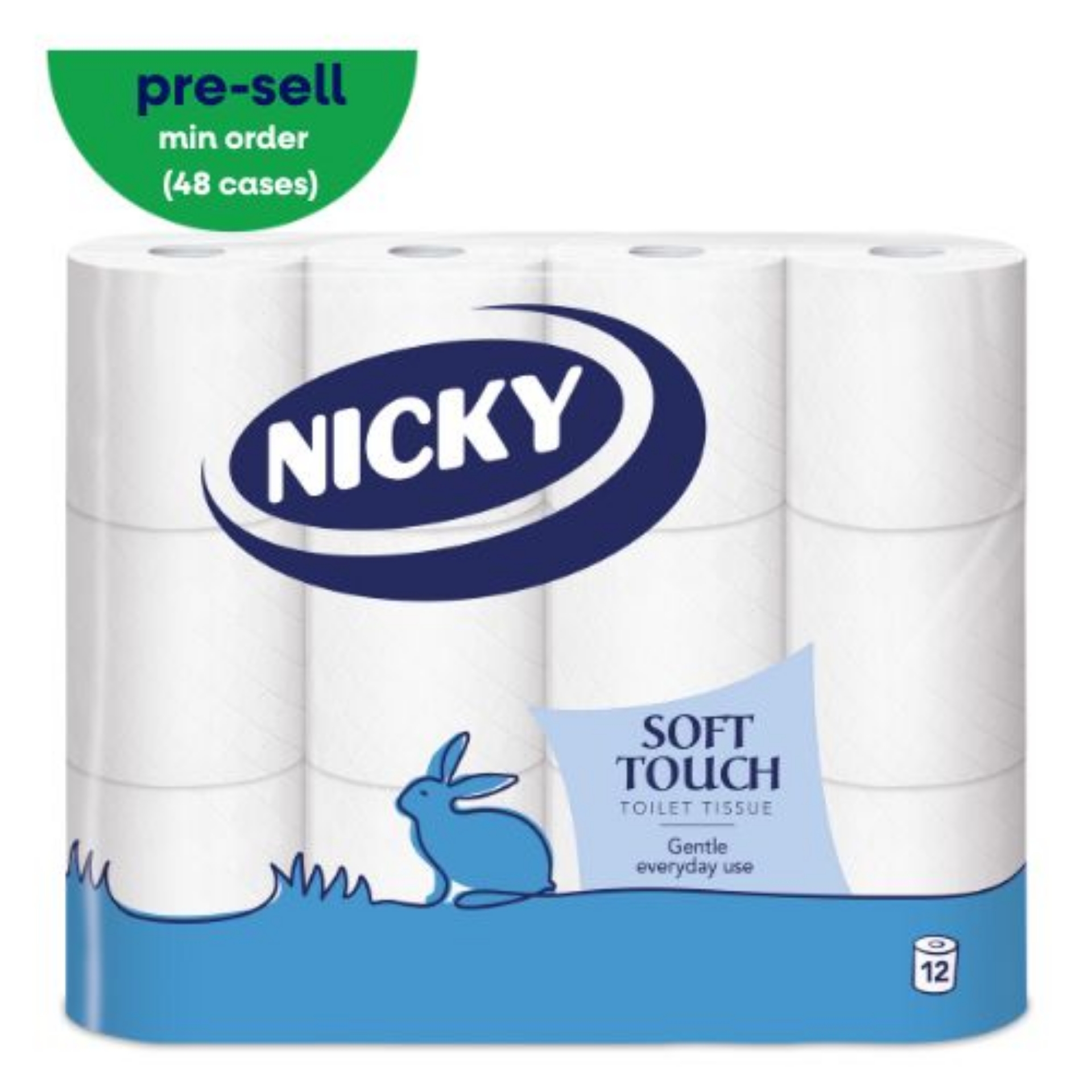 Picture of NICKY SOFT TOUCH TOILET ROLL 2ply 190sht FSC