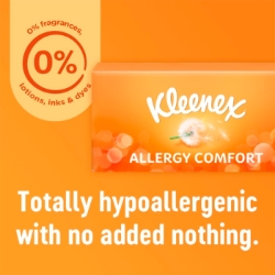 Picture of KLEENEX ALLERGY COMFORT TISSUES 3ply (wsl) FSC 