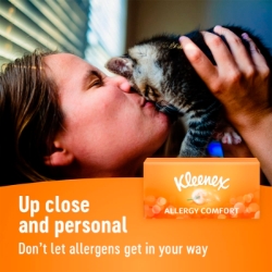 Picture of KLEENEX ALLERGY COMFORT TISSUES 3ply (wsl) FSC 
