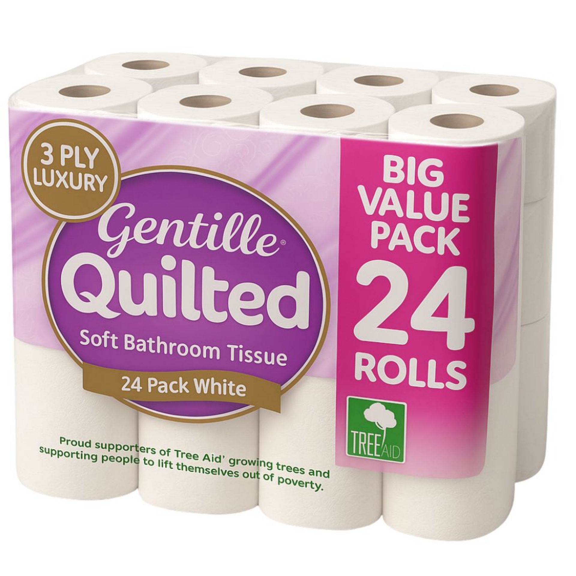 Picture of GENTILLE QUILTED 3PLY TOILET ROLL