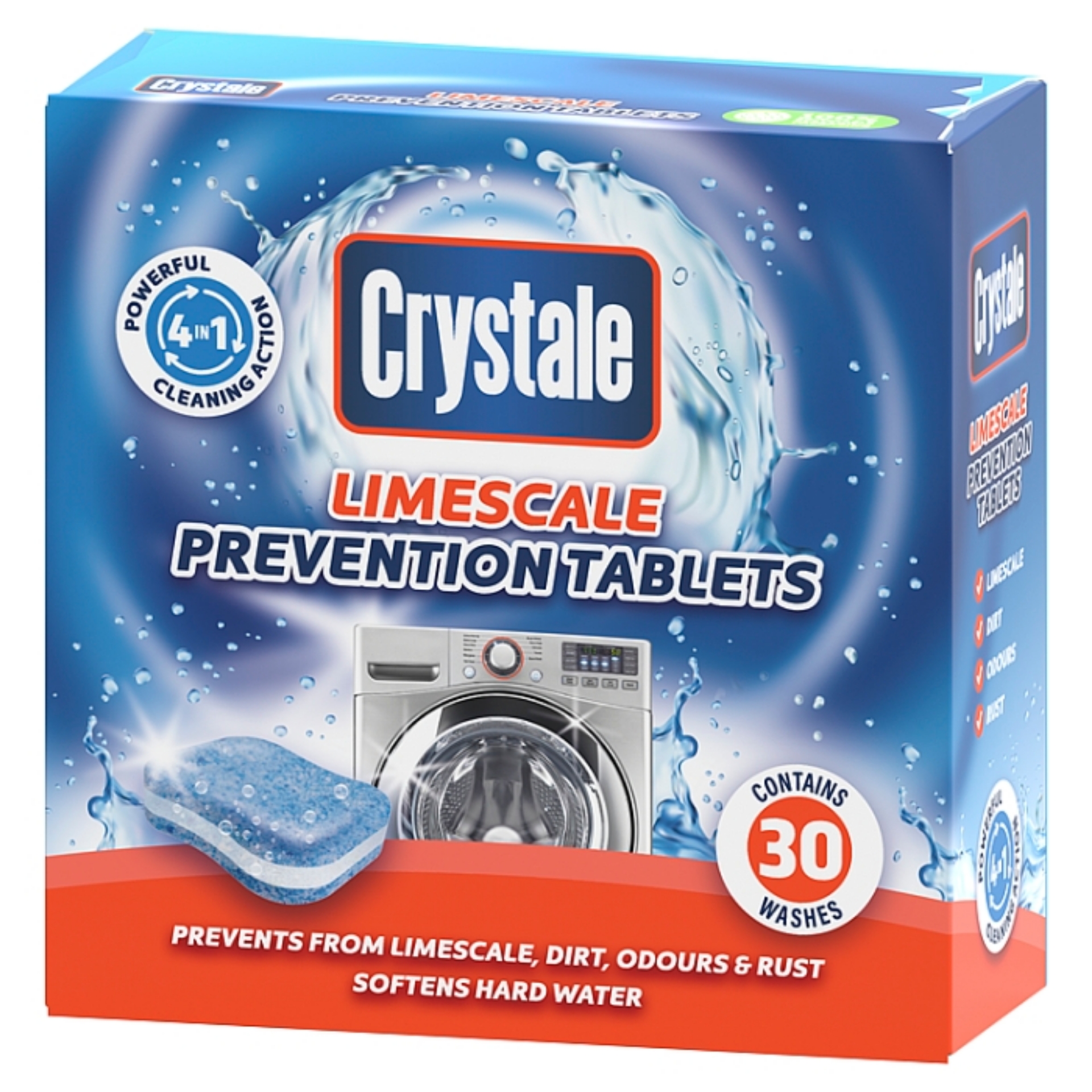 Picture of CRYSTALE LIMESCALE PREVENTION TABLETS CO:ES