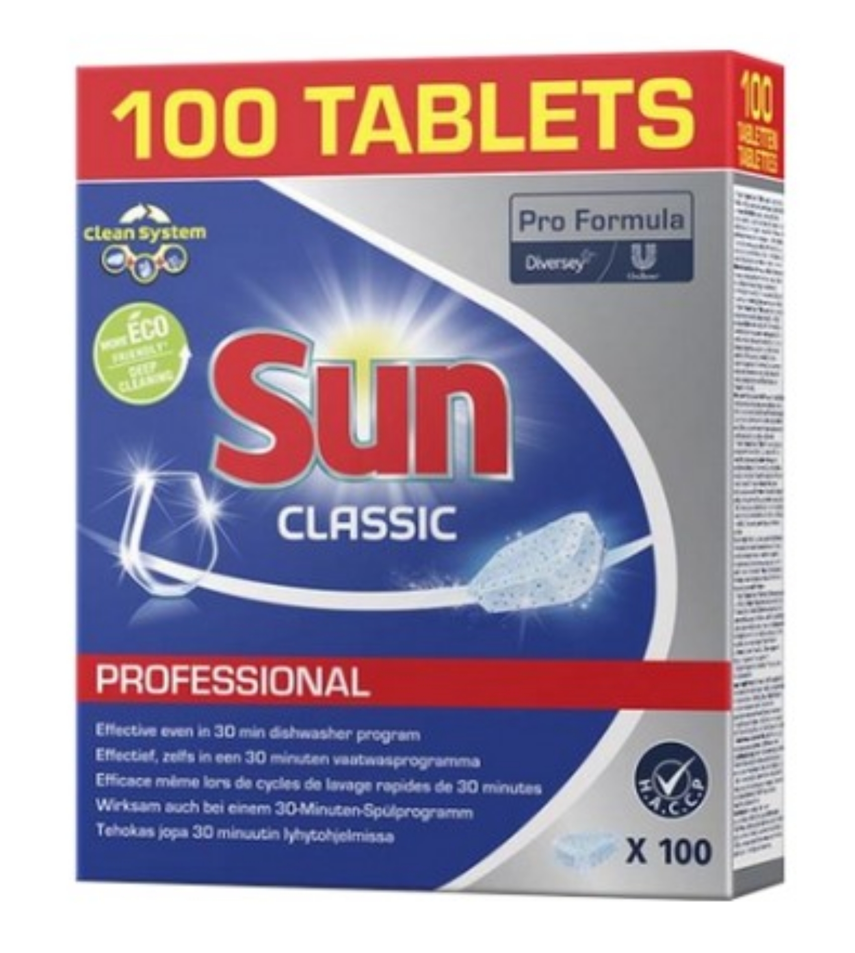 Picture of SUN DISHWASHER TABS -PROFESSIONAL CLASSIC(c) CO:NL