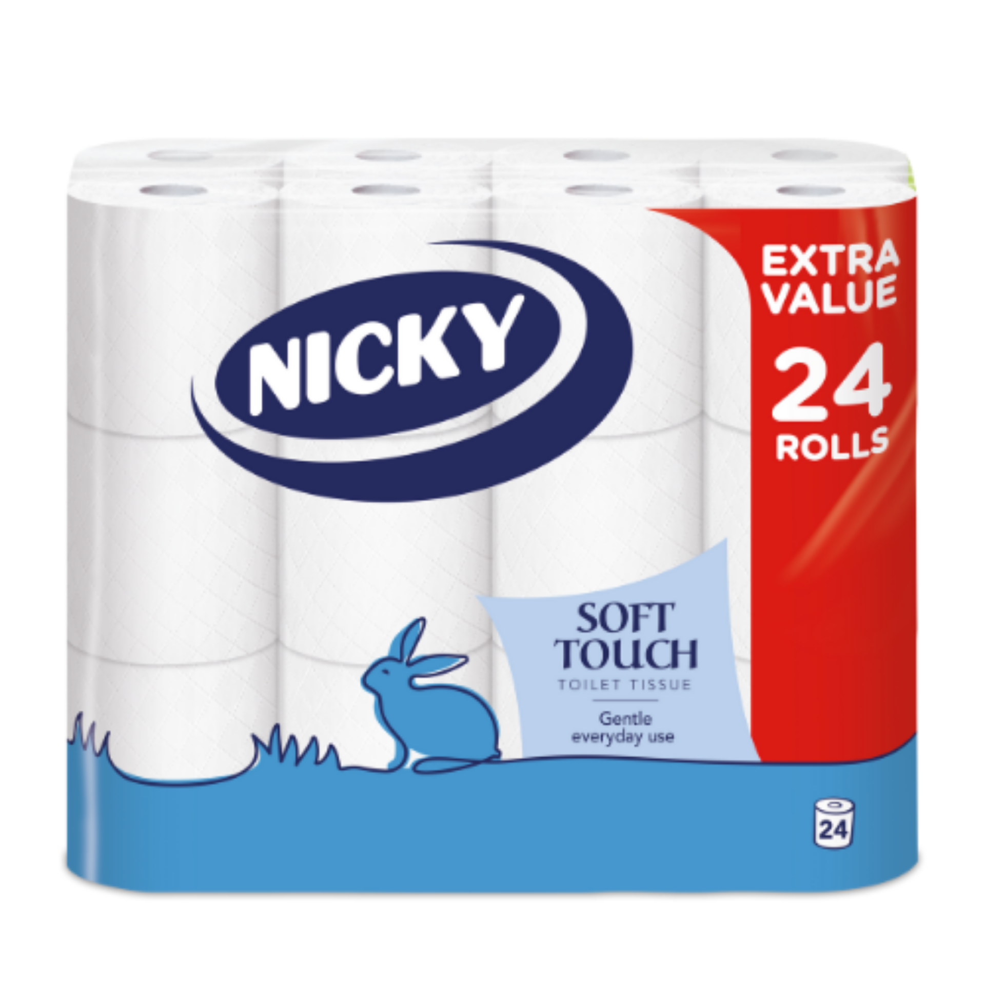 Picture of NICKY SOFT TOUCH TOILET ROLL 2ply 190sht