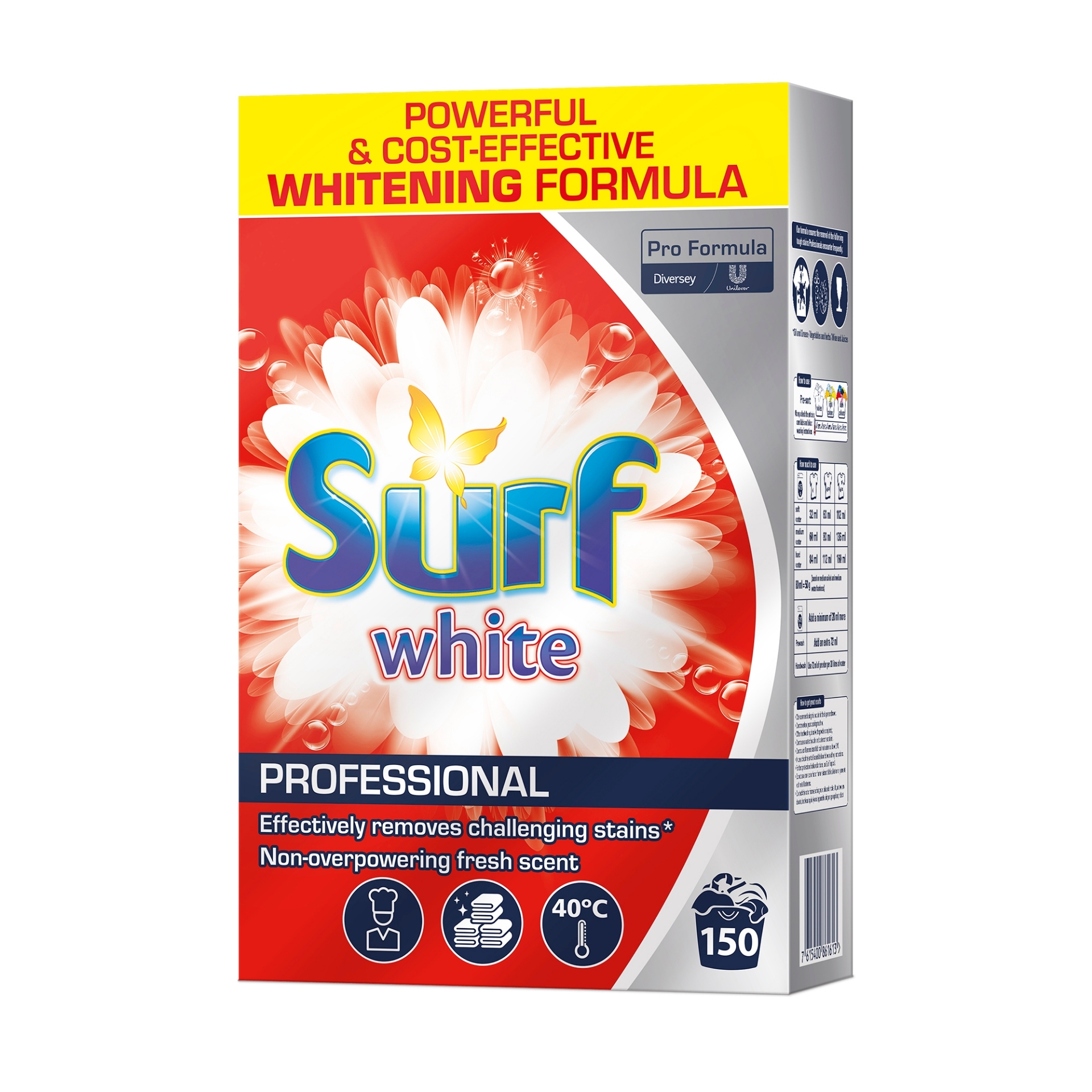 Picture of SURF PROF SOAP POWDER - WHITE (150W) (P)