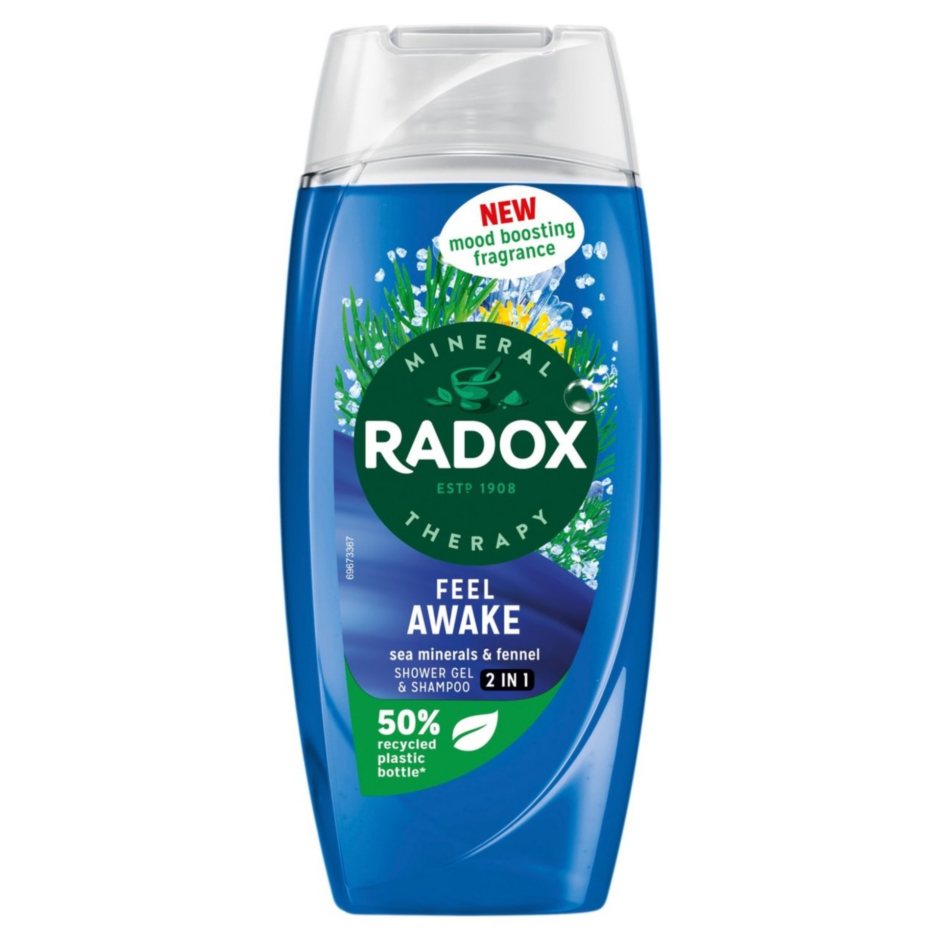Picture of RADOX SHOWER GEL - 2 IN 1 FEEL AWAKE (wsl)
