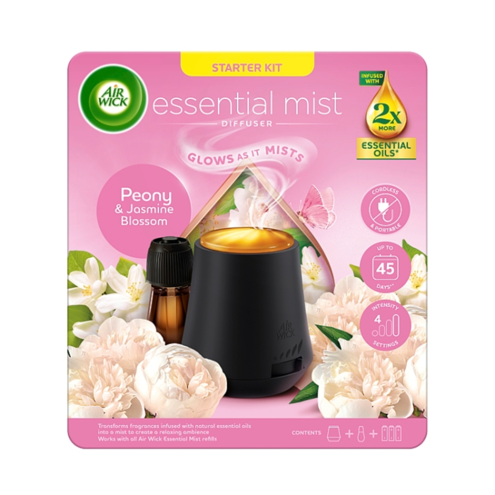 Picture of AIRWICK MIST DIFFUSER KIT-PEONY&JASMINE CO:HU(c)