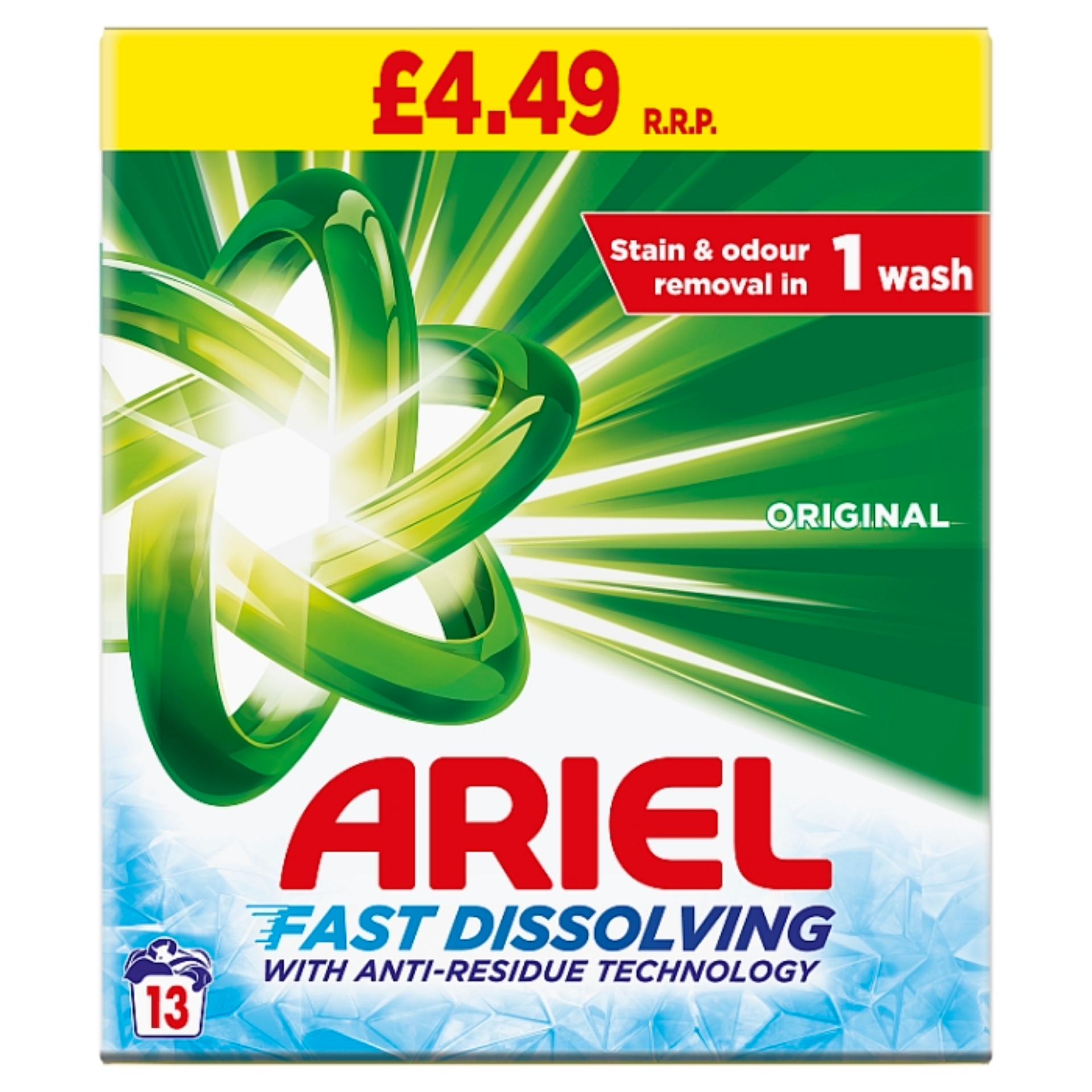 Picture of ARIEL POWDER - ORIGINAL (13w) pm£4.49 (wsl)