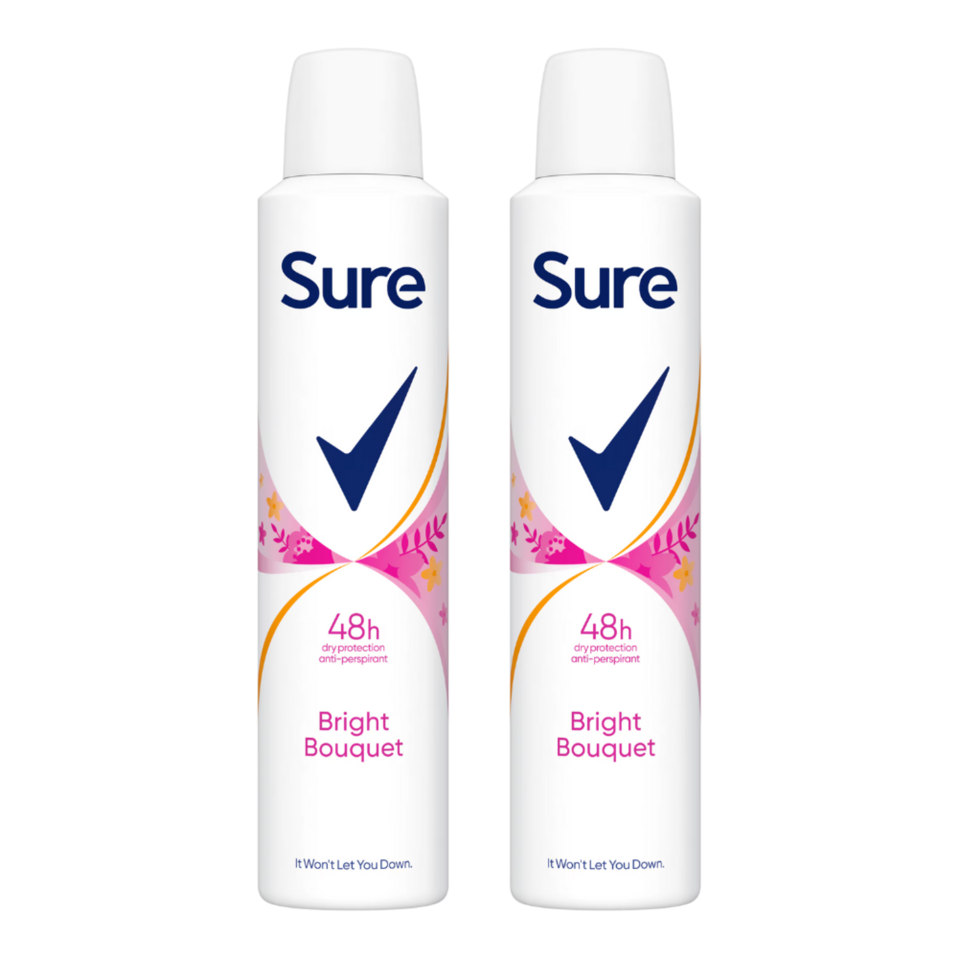 Picture of SURE WOMEN TWIN DEO - BRIGHT BOUQUET (wsl)